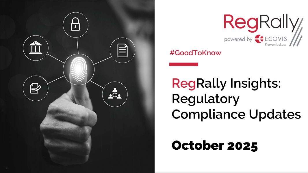 RegRally Insights: Regulatory Compliance Updates, October 2025